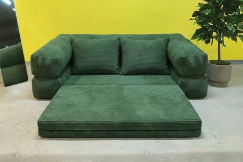 KATLANIR YATAK ÇOK FONKSİYONLU KOLTUK, YEŞİL