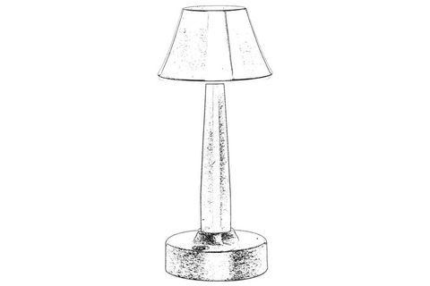 AVONNİ ML MASA LAMBASI, METAL, ESKİTME KAPLAMA, 64006-E