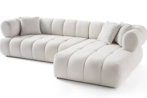 HELSİNKİ SAĞ KÖŞE KOLTUK, BEYAZ