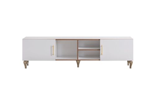 BLESK TV ÜNİTESİ, BEYAZ, 180 CM TV
