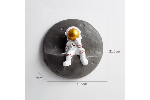 ASTRONOT VE AY ÜÇLÜ SET, GOLD