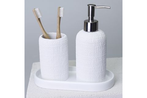 NATURAL BANYO SETİ, BEYAZ