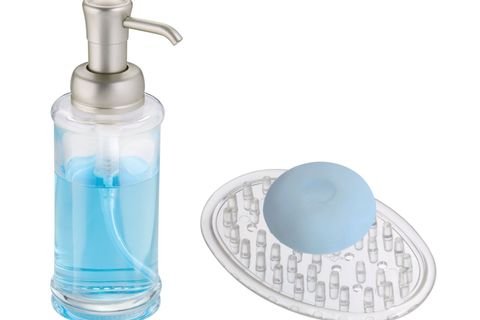 SIVI SABUNLUK VE SABUNLUK BANYO SETİ, İKİLİ, C369