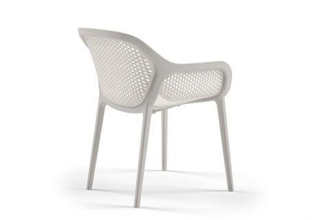 TİLİA ATRA 2 KİŞİLİK 60 CM YUVARLAK BAHÇE BALKON MASA TAKIMI SOĞUKGRİ