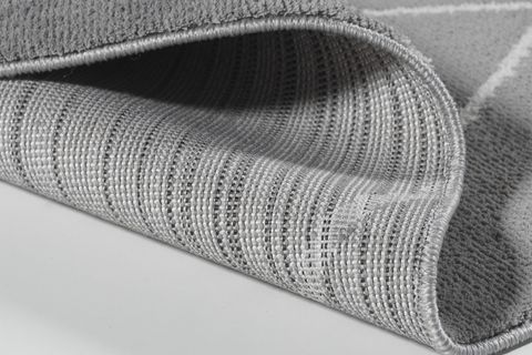EKO HALI URBAN URB 02 GRİ ETNİK HAV TOZ VERMEZ YUMUŞAK KESME YOLLUK HALI 100X350