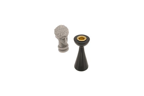 MASSELLO DESIGN COULEUR ALTILI AHŞAP ŞAMDAN & MUMLUK MULTI COLOR