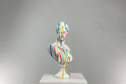 ARTEMIS COLORFALL POP ART DEKORATİF ROMA YUNAN HEYKELLERİ