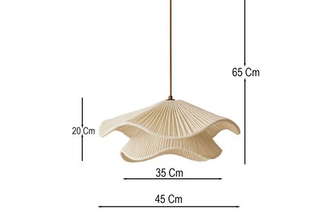 VANELLA HANDMADE TEKLİ SARKIT AVİZE