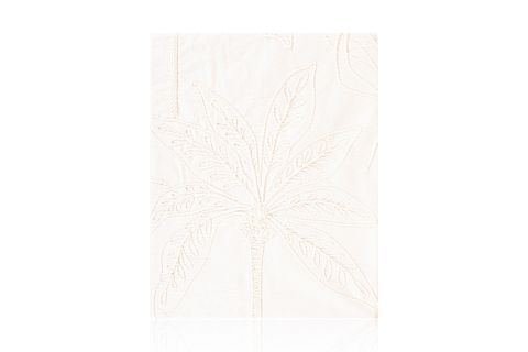THE MİA THROW KOLTUK ŞALI PÜSKÜLLÜ KREM 170X130
