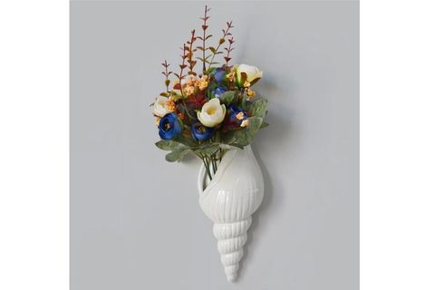 DENİZ KABUĞU DUVAR DEKORU, BEYAZ