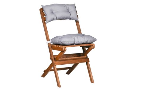 BYSAY SANDY KATLANIR AHŞAP SANDALYE, GRİ