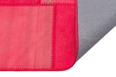 NAR ÇİÇEGİ RENGI EL DOKUMA KENDİR KİLİM 120X180