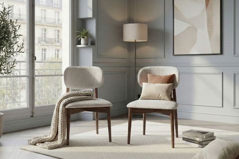 RAYMOND MUTFAK MASA TAKIMI, CEVİZ, 2 SANDALYELİ