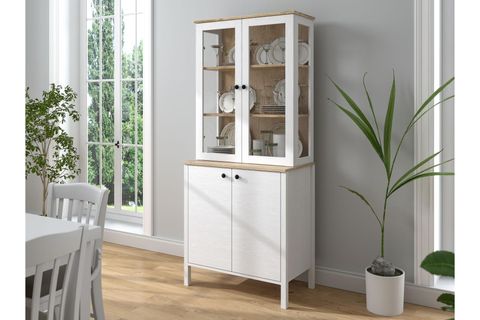 LUMERA İSKANDİNAV KONSOL VİTRİN BÜFE, 4 KAPAKLI