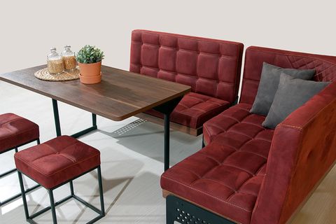 NERO MUTFAK KÖŞE TAKIMI BORDO