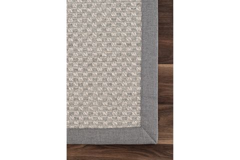 SİSALO BORDURE KREM GRİ SİSAL HALI GRİ BORDÜR B3416B, 80X500