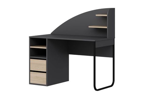 MİREL ÇALIŞMA MASASI, ANTRASİT DERİN SEPET