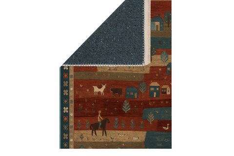 VİNTAGE KÖY DOKUMA TABAN HALI, 621 YNG, 80X200 CM
