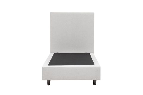 LUNA MILKY SABİT BAZA VE BAŞLIK, AÇIK GRİ, 120X200