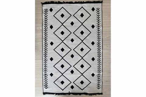 COTTON KİLİM 05, GRİ, 80X150