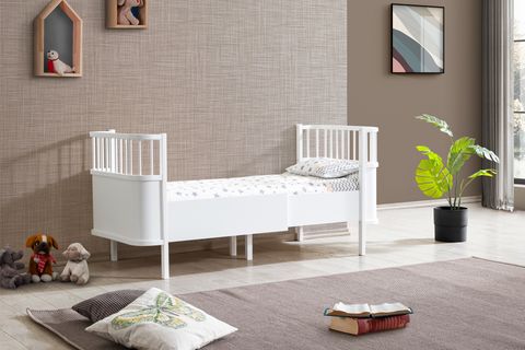 BELLA BÜYÜYEN BEŞİK 90X120 BELLA KARYOLA 90X190, BEYAZ