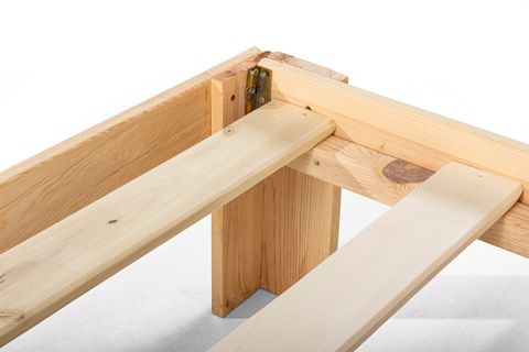 ALP SOFT VERNİKSİZ MASİF KARYOLA, 200X200