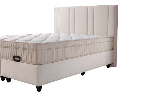 SAHRA BAZA VE BAŞLIK SETİ, KREM, 90X190