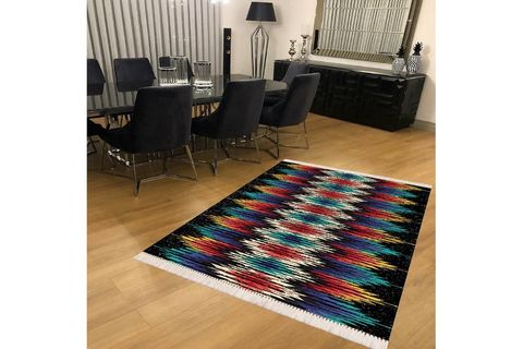 HALIFORUM KAYMAZ TABANLI MODERN SPOR HALI KORİDOR YOLLUK  HS-342 80X250