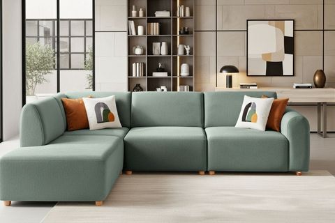 BRUSSELS SOL KÖŞE KOLTUK, SU YEŞİLİ