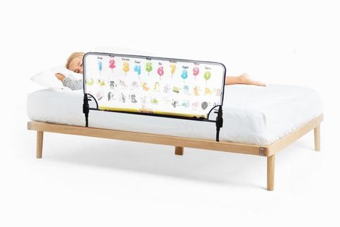 AGUBUGU BABY SAYILAR VE HARFLER YATAK BARİYERİ, 90 CM