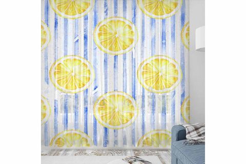 ELSE PEMBE GÜLLÜ ÇİÇEKLİ DESENLİ DEKORATİF MODERN 3D TÜL FON PERDE 140X270