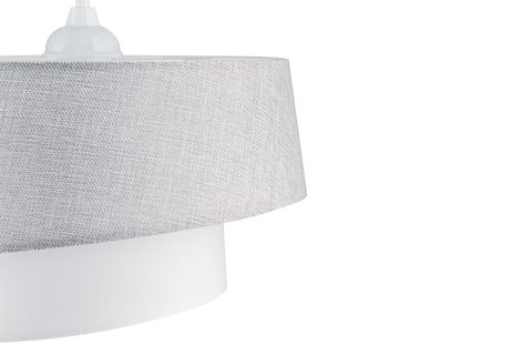 EVLİGHT BARET 2 KATLI SARKIT AVİZE, GRİ