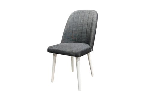 PERA İKİLİ SANDALYE, BEYAZ ANTRASİT