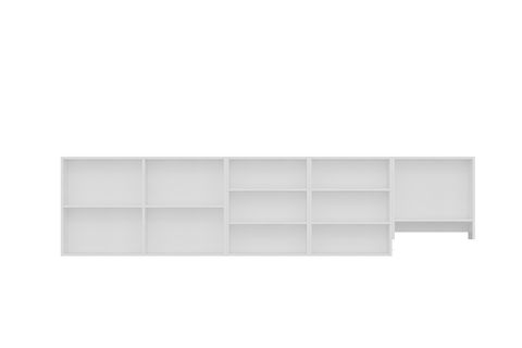 MİNAR 300 CM MUTFAK DOLABI BEYAZ 300-B11-ÜST MODÜL