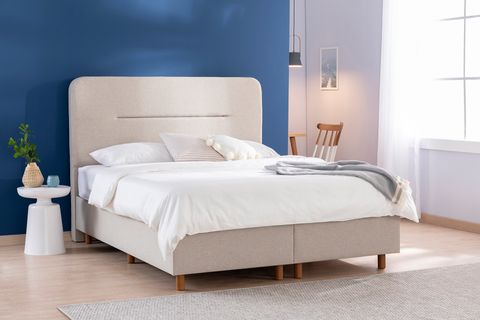 LUNA RHAE BAZA VE BAŞLIK SETİ, KUMAŞ DEĞİŞTİRİLEBİLİR, 90X200