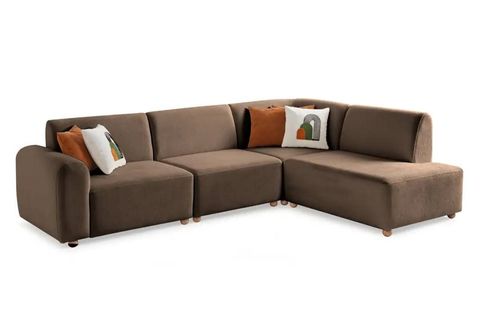 BRUSSELS SAĞ KÖŞE KOLTUK, KAHVERENGİ