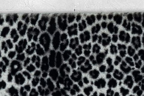 LEOPAR POST MAKİNE HALISI, GRİ, 120X180