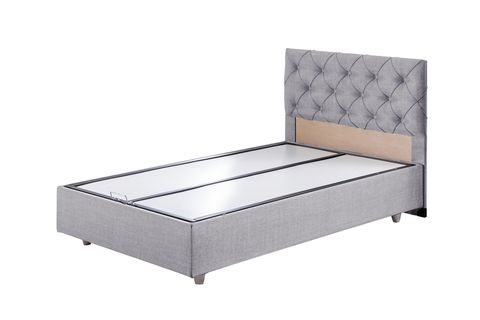 DOLCE BAZA VE BAŞLIK SETİ, AÇIK GRİ, 100X200