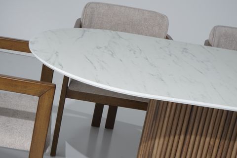 MARİNA BASKI YEMEK MASASI