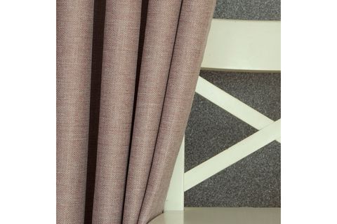 MASSARELLİ KETEN SEYREK PİLE FON PERDE, AÇIK VİZON, 100X260