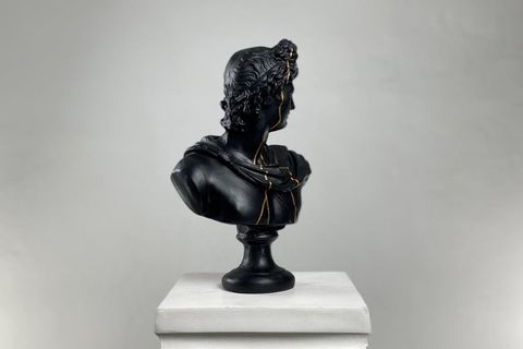 APOLLO GOLD STREAK POP ART DEKORATİF ROMA YUNAN HEYKELLERİ