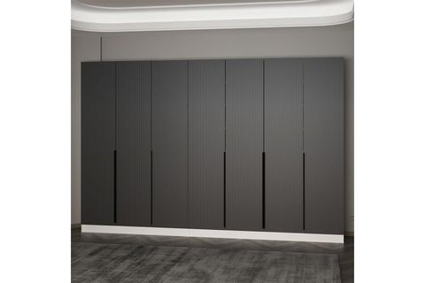 KALE 210 CM 7 KAPAKLI 3B RAF PORTMANTO, BYZ MBR ÇİZGİLİ ANT
