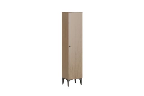 ÇETMEN COMFORT FLEX TEK KAPAKLI ÇOK AMAÇLI DOLAP CEVİZ