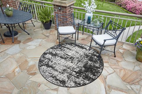 AVLU KOLEKSİYONU DOKUMA MAKİNE HALISI AV1013, 120X120 YUVARLAK