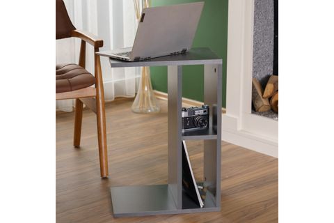 MOOD ÇOK AMAÇLI SEHPA YAN SEHPA, ANTRASİT