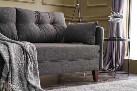 COMFORT YAŞAM SERİSİ İKİLİ KOLTUK, ANTRASİT