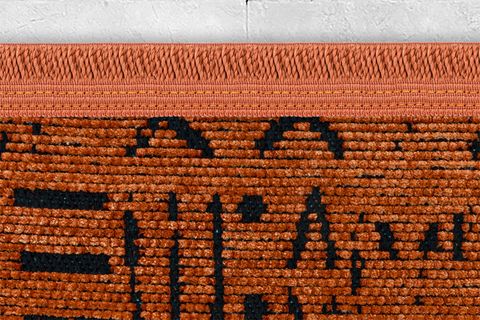 ETHOS MAKİNE HALISI, KİREMİT, 100X200, 8010