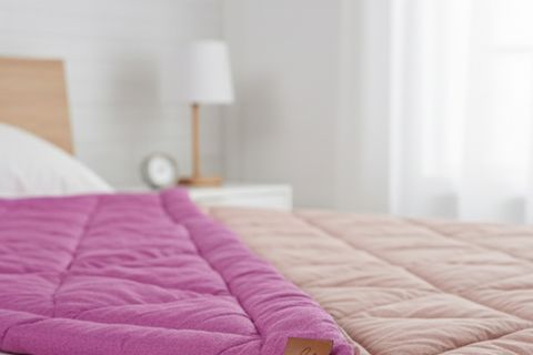 DORMEUR POLYCOTTON YORGAN FIRÇALI ÇİFT KİŞİLİK, FUŞYA