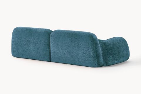 ROSE BUKLE MODÜLER İKİLİ KOLTUK, TURKUAZ