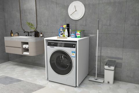 ARİN SOLO ÇAMAŞIR MAKİNESİ DOLABI, MAT BEYAZ, 89X65 CM